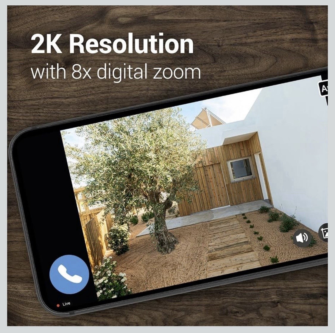 BOSMA EX Pro Wired 2K Security Camera Outdoor, 2.4 GHz WiFi,