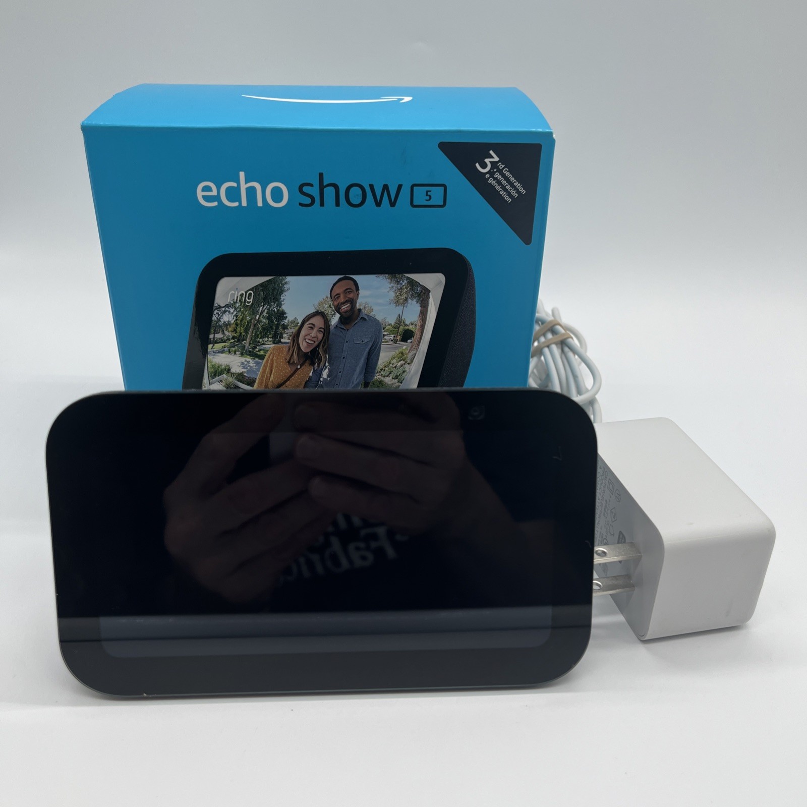Amazon Echo Show 5 (3rd Gen.) Smart Display Speaker – Charcoal