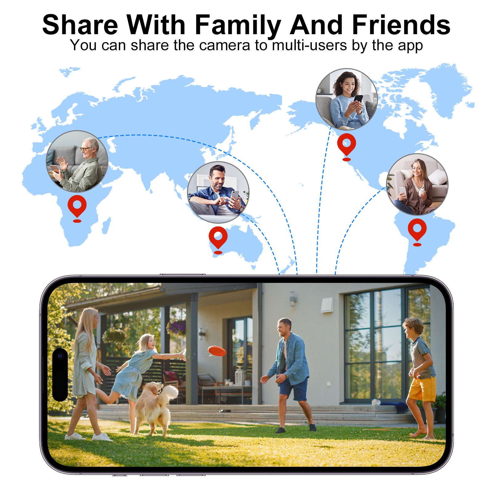 ARCCTV 4MP Solar Battery Powered WiFi Security Camera Home Outdoor Wireless CCTV