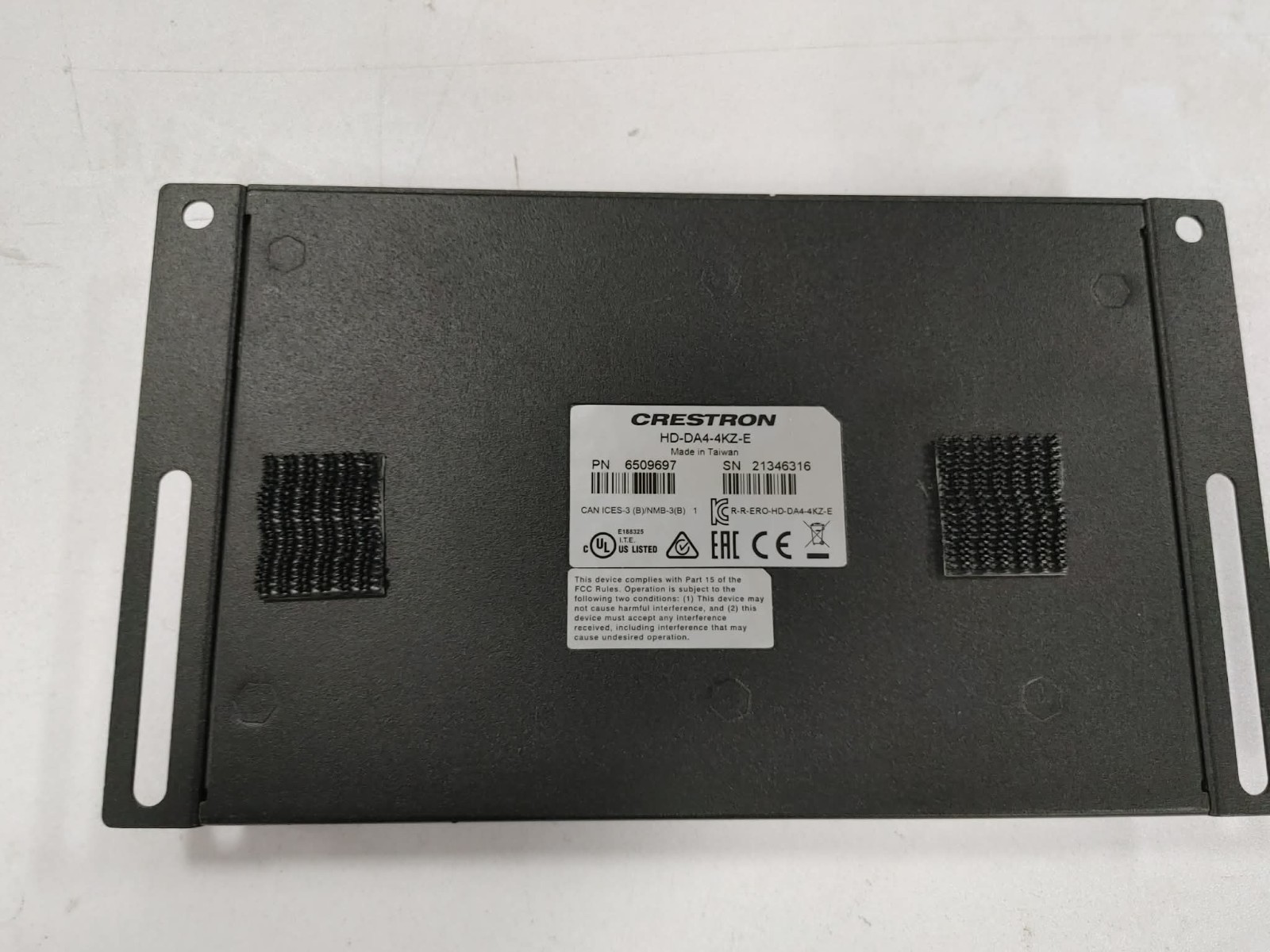 Crestron HD-DA4-4KZ-E 4K60 4:4:4 HDR Distribution Amplifier
