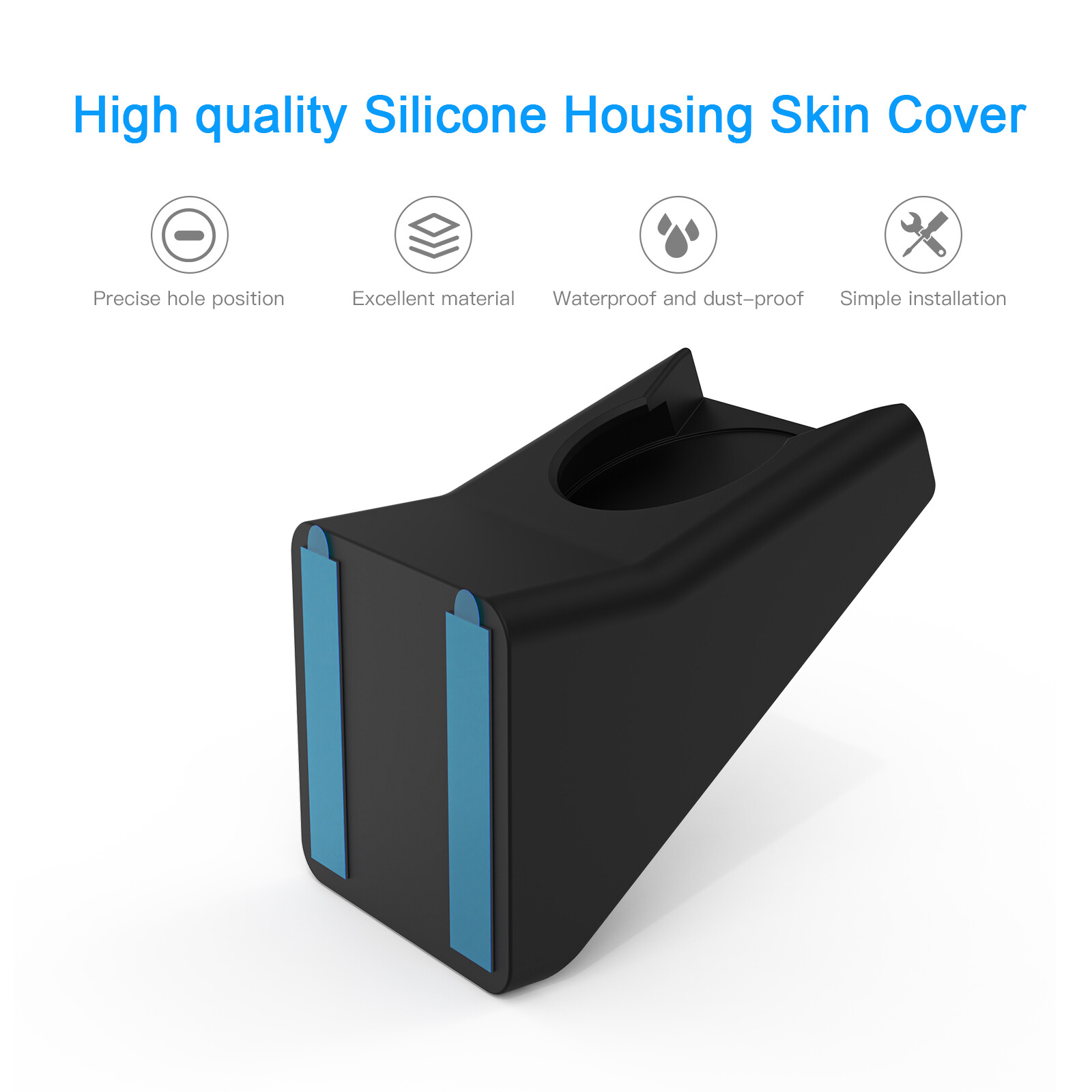 HOLACA Window Glass Mount for Ring Indoor Cam 1st Gen,2nd Gen ,angled at 20°