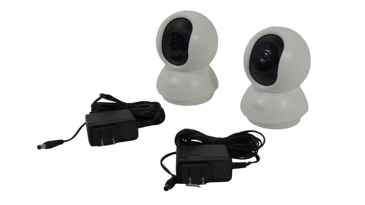 Lot of 2 TP-Link Tapo C200 and C210 by Pan/Tilt Security Camera for Baby Monitor
