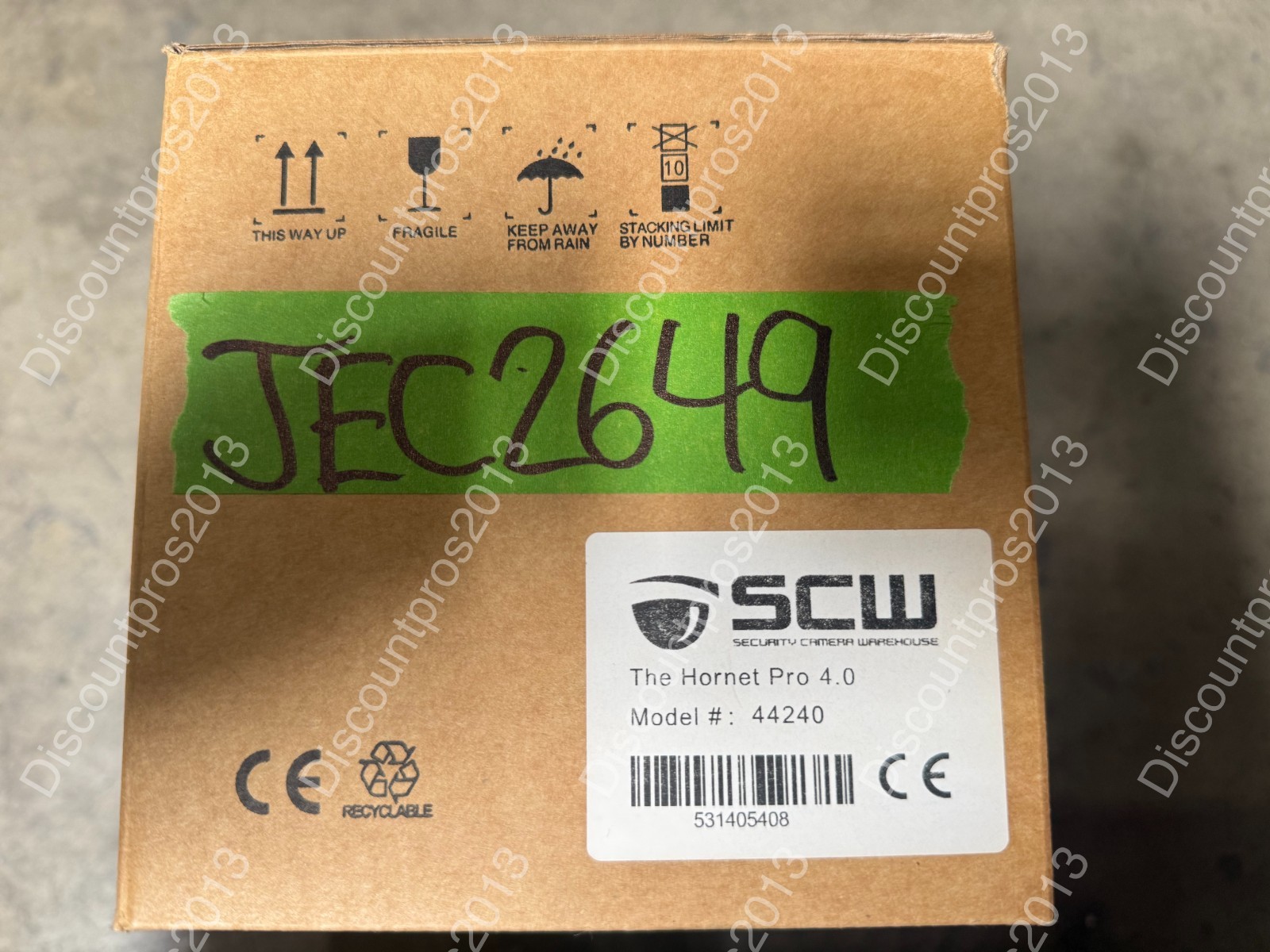 SCW Hornet Pro 4.0 44240 4MP IP Bullet Security Camera — NEW IN BOX
