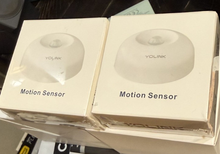 2-PACK – YoLink Lora 1/4 Mile Wireless Range Smart Indoor Motion Sensor