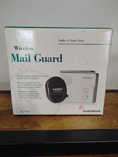 RadioShack Wireless Mail Guard 63-1110 – Mailbox Open Alert Device