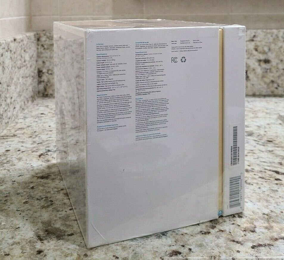 NEW Google Nest Cam IQ Outdoor Camera NC4101US (A0055) – Sealed