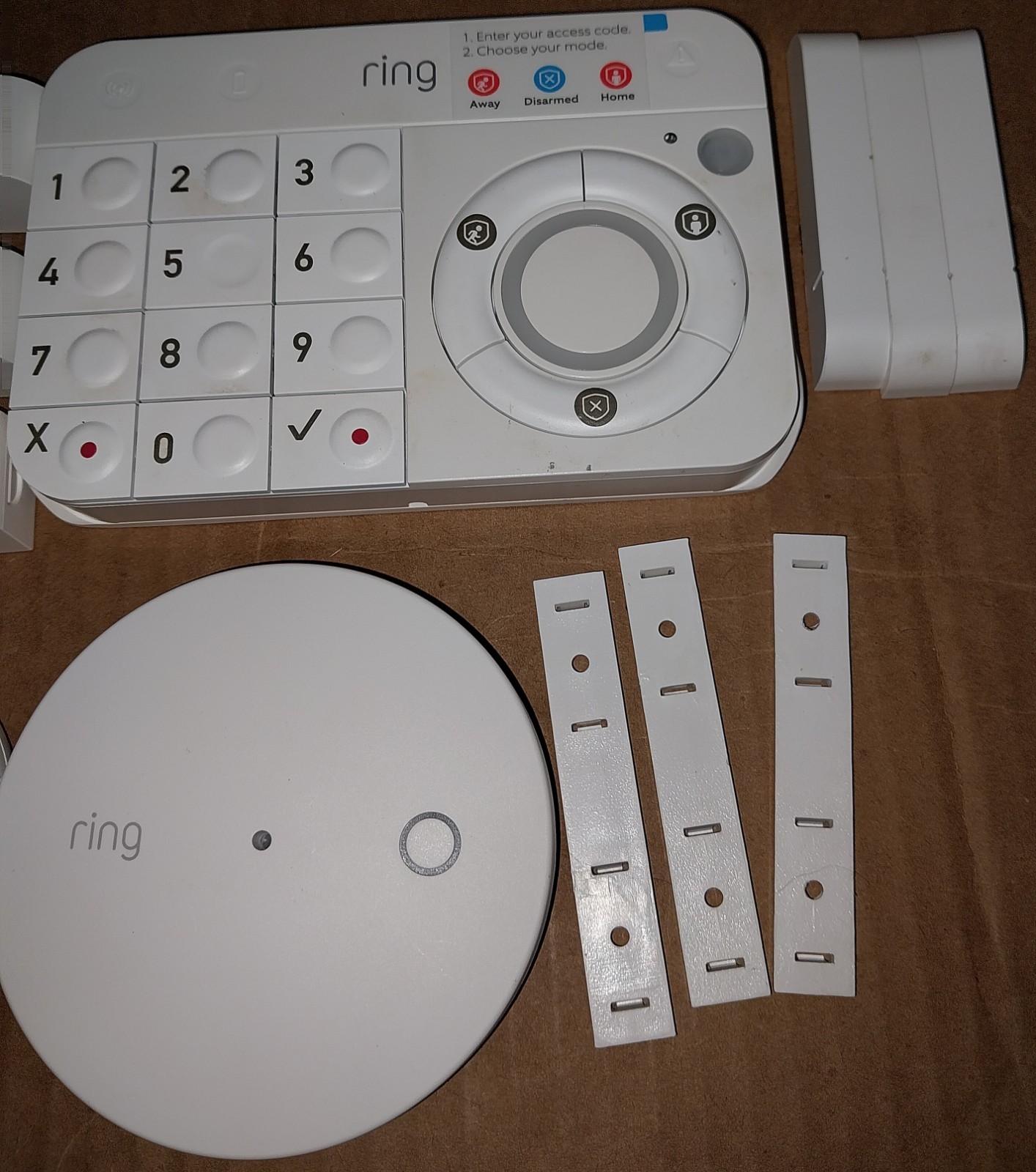 Ring Home Security Window System Bundle And Ring Smoke Detector