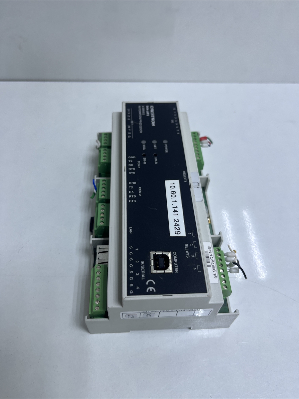 CRESTRON DIN-AP2 AUTOMATION PROCESSOR 2-SERIES