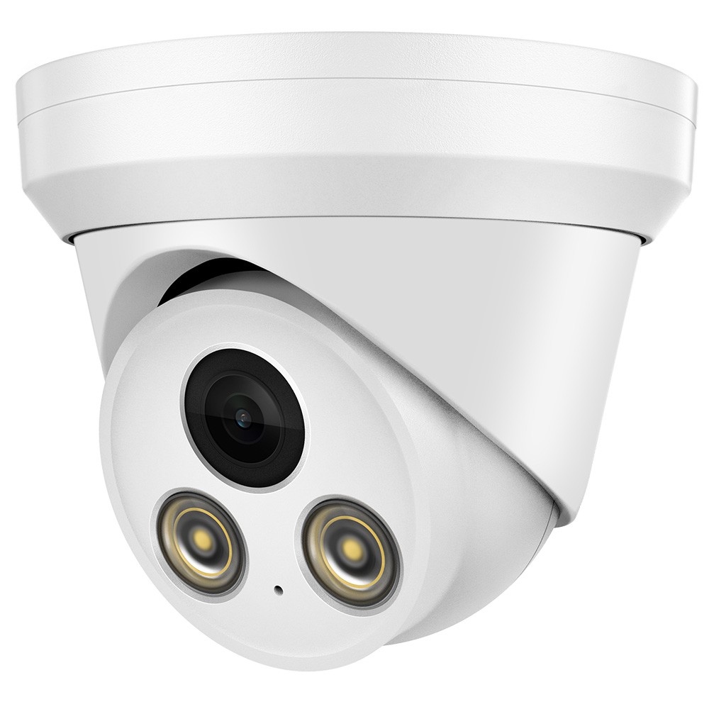 Vikylin 4MP Turret IP Camera PoE Full Color Metal w/ MIC H.265+ Human detection