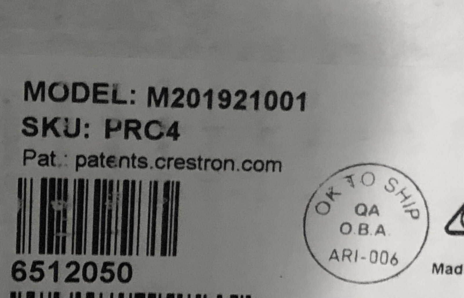 Crestron PRO4 4-Series Control Processor. BRAND NEW SEALED.