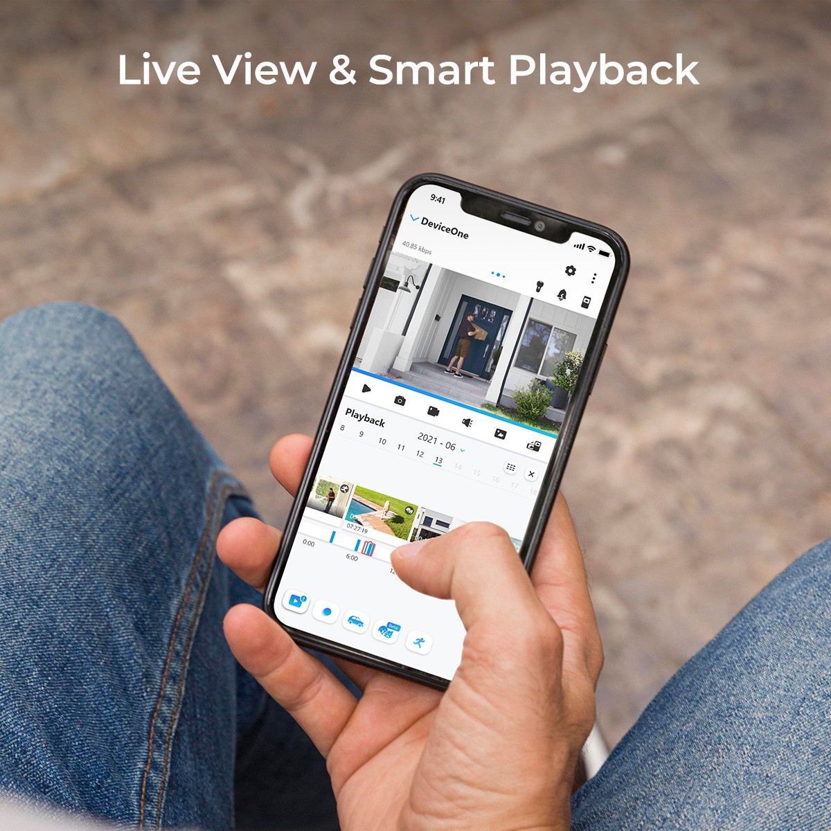 Reolink Duo 2 LTE 4G Cellular Solar Security Camera Wireless 180° View AI Detect