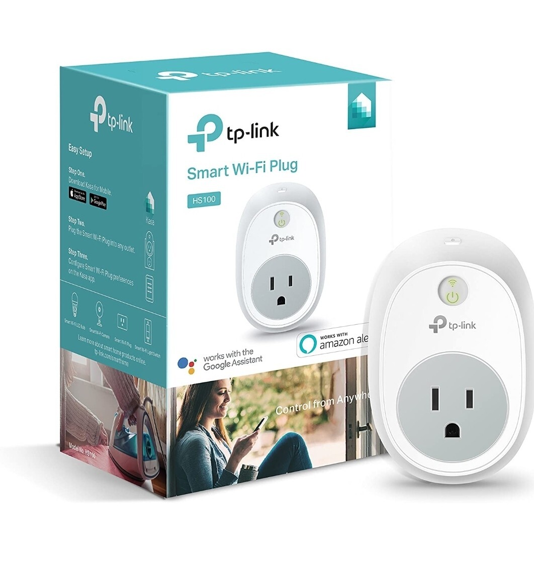 TP-LINK HS100 Smart WiFi Plug for Amazon Alexa & Google – Brand New!!!