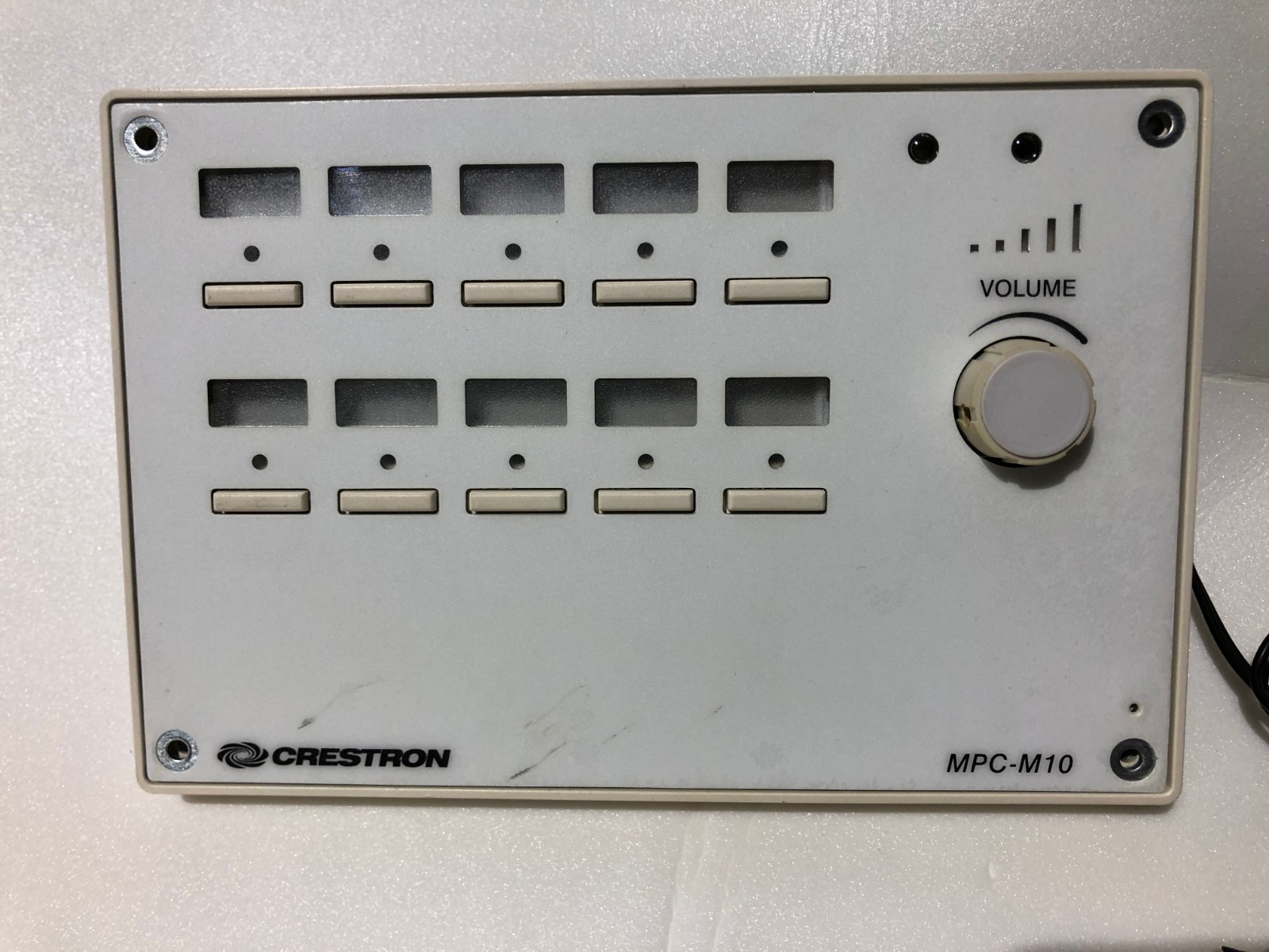USED- Crestron MPC-M10-W Media Presentation Controller -WHITE- WITH POWER SUPPLY