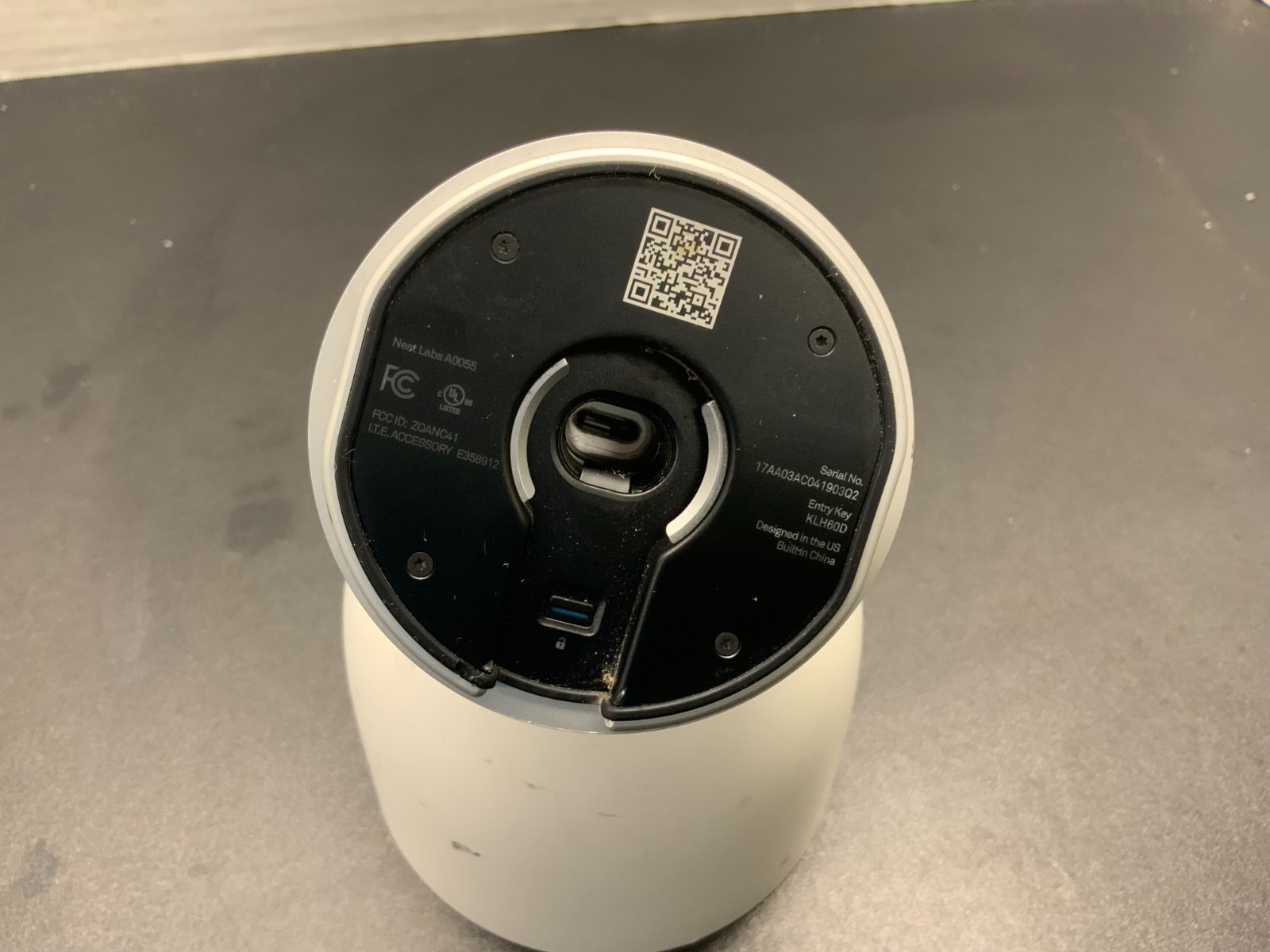 Nest Labs Cam IQ A0055 White Outdoor or Indoor Smart Wi-Fi