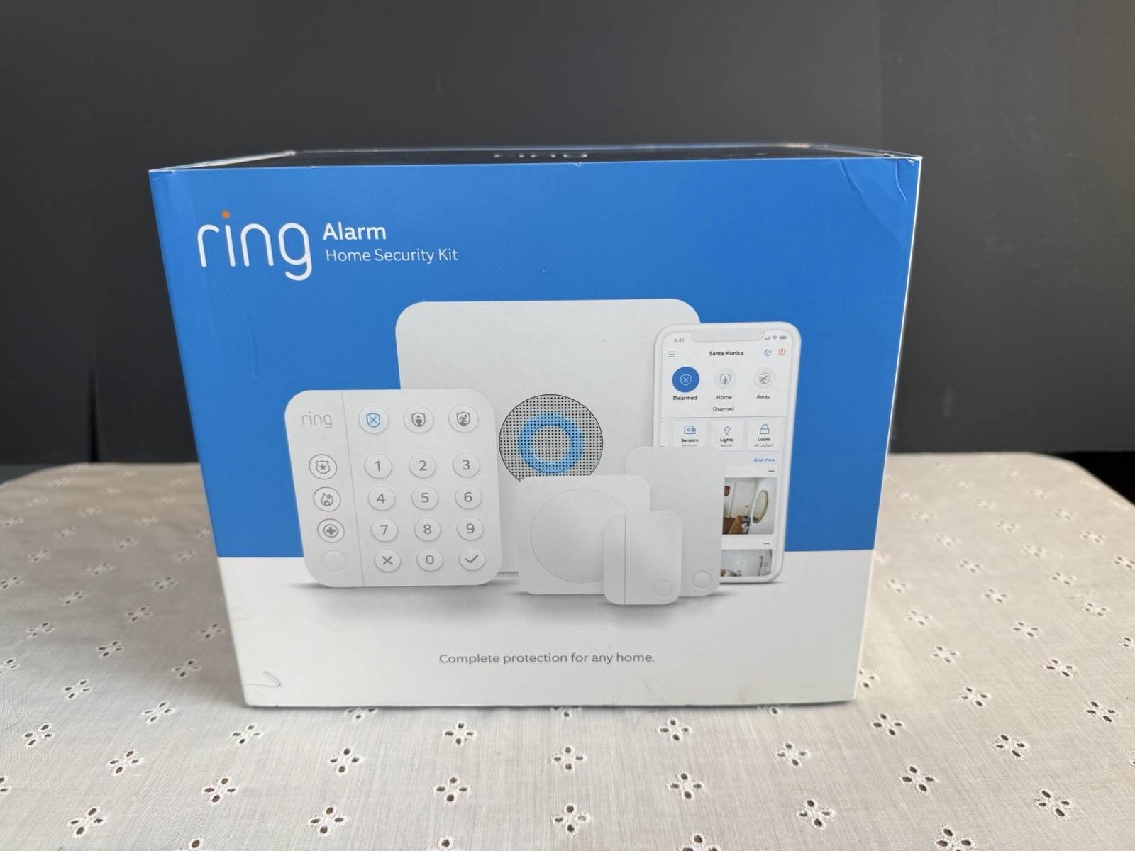 NEW Ring Alarm 8-Piece Security Kit 2nd Gen Home security System Open Box