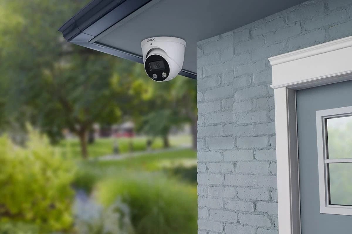 Outdoor 4K Add-On Metal Dome Security Camera | NVR Add-On | Smart Motion Det…
