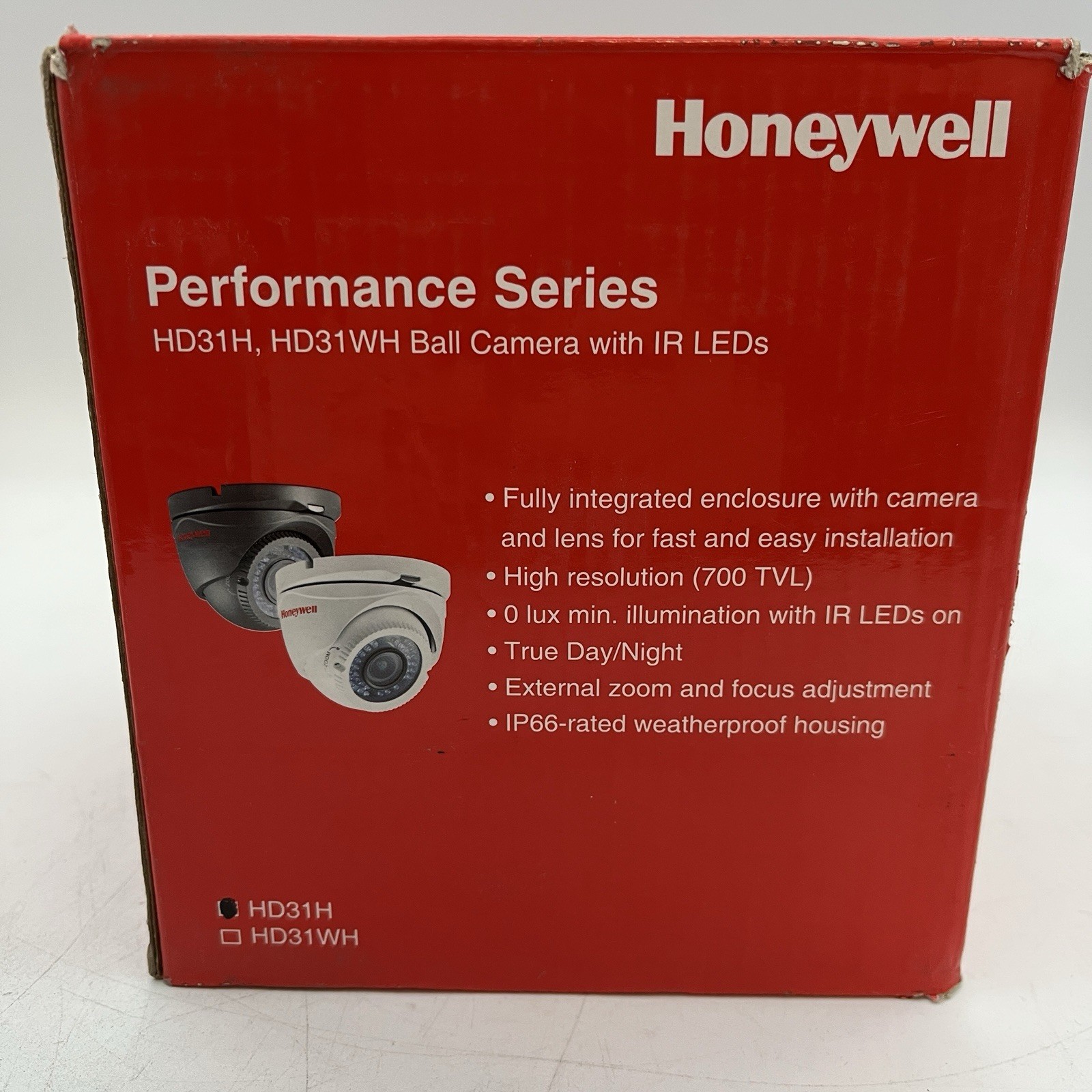 NEW IN BOX!! Honeywell Performance Series Ball Camera w/ IR LEDs – HD31H