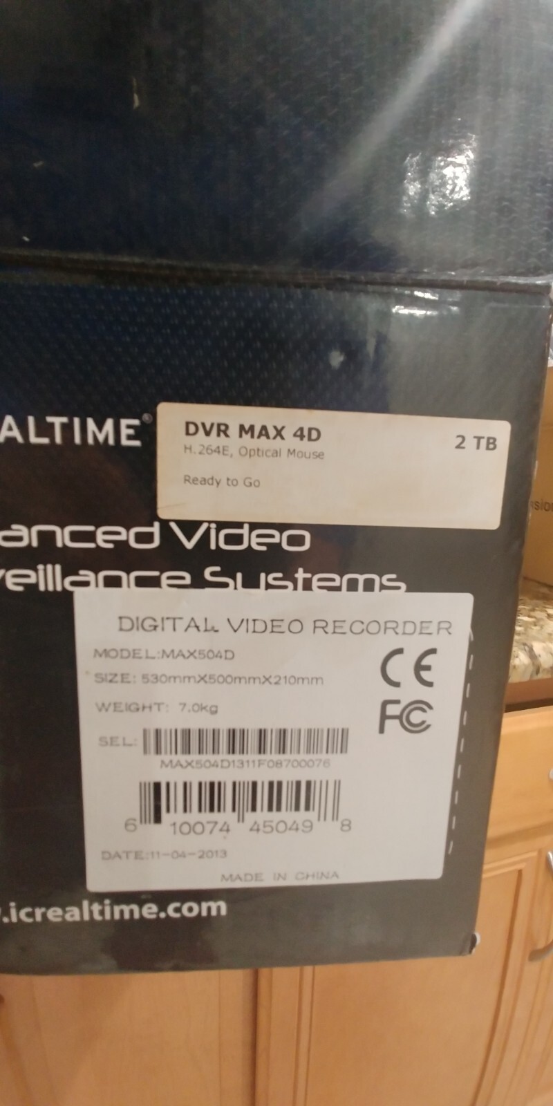 IC Realtime – Model MAX504D