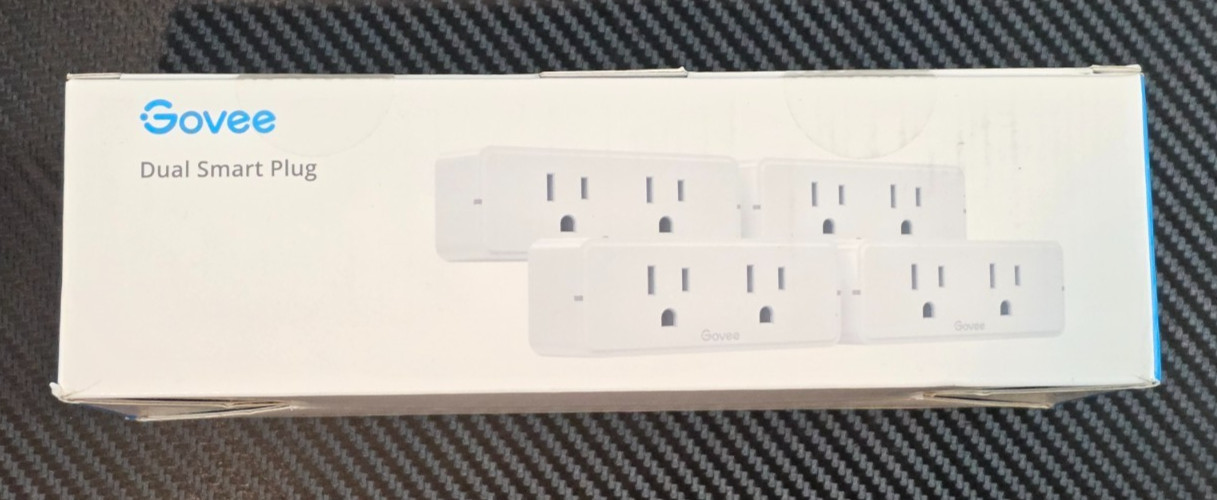 Govee Dual Smart Plug 4 Pack – APP Control, Wi-Fi (2.4GHz) Bluetooth Connection