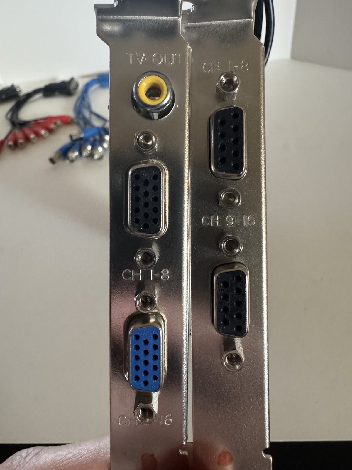 Geovision GV1480A DSUB V3.1 PCI-e DVR CCTV Surveillance Capture Card
