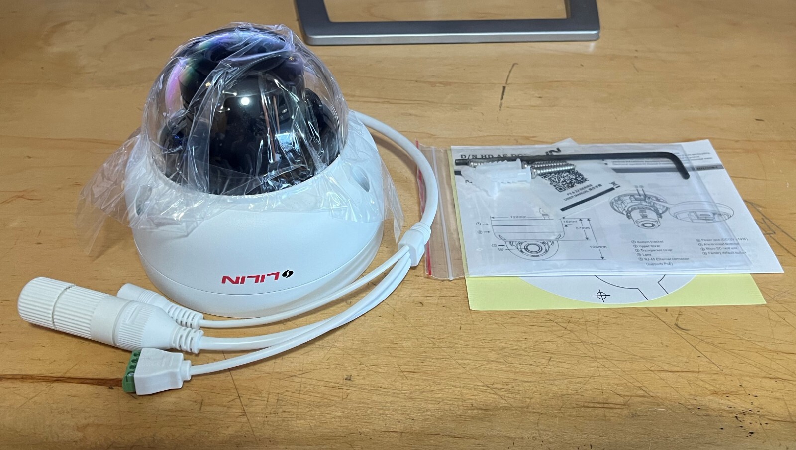LILIN Z3R6422X3 1080P Auto Focus IR Vandal Resistant Dome IP Camera – NEW