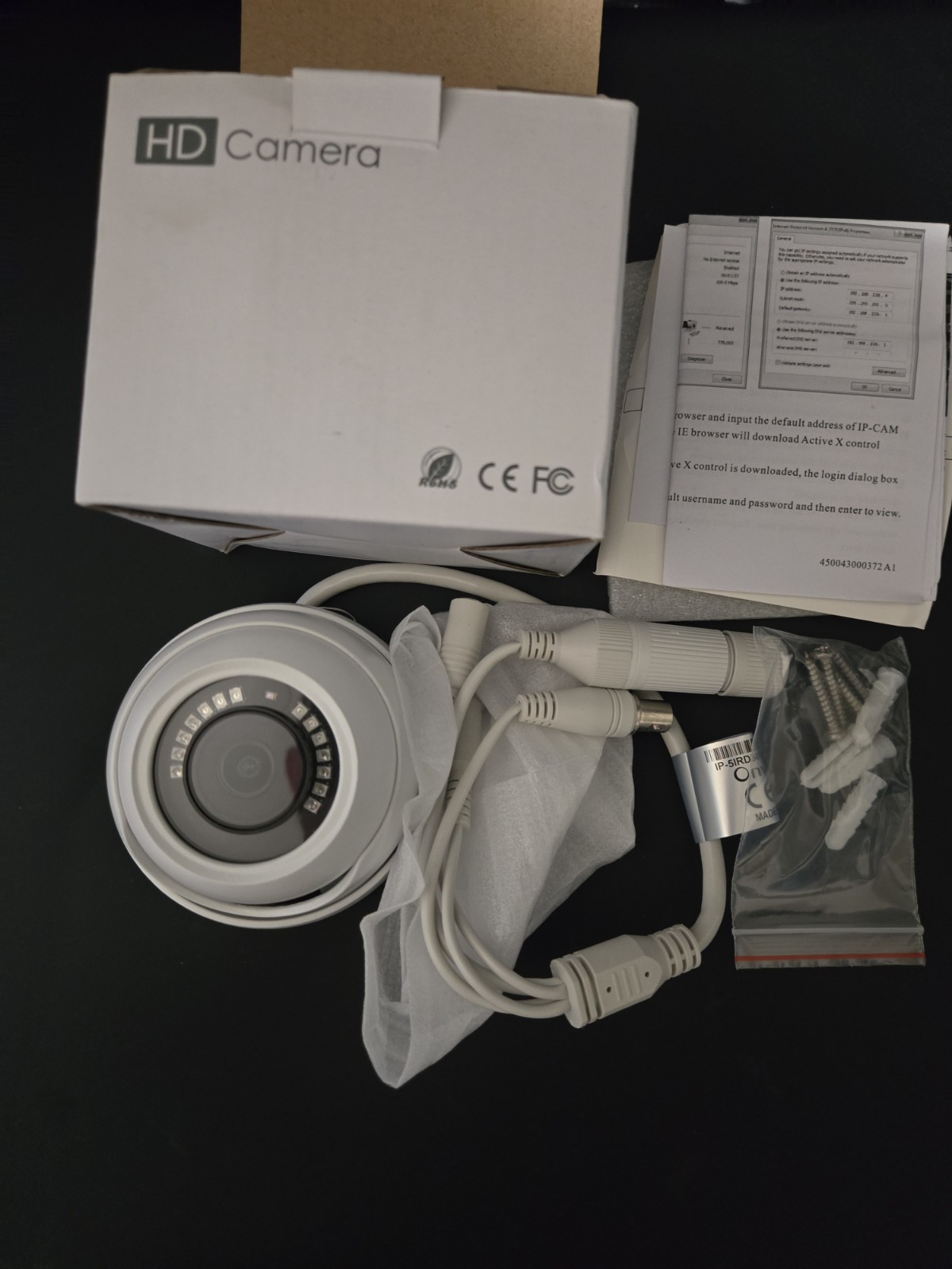 ENS Security 5MP 2.8mm Dome Camera