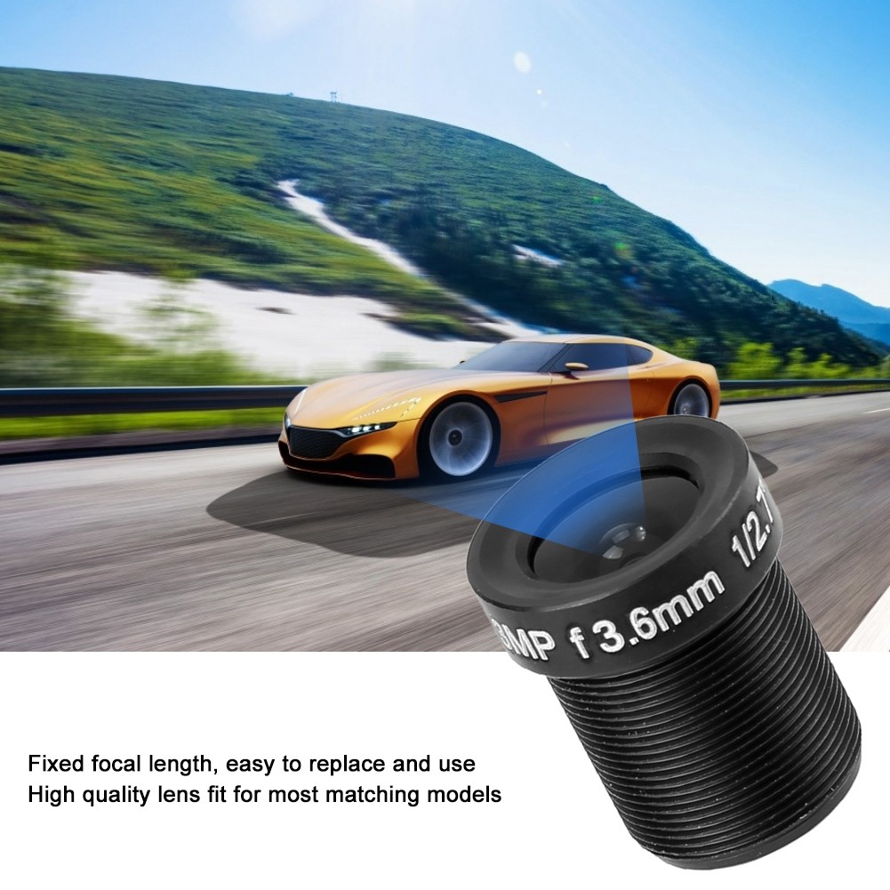 2pcs Security Lens Wide Angle CCTV 3.6mm 3MP HD For Camera