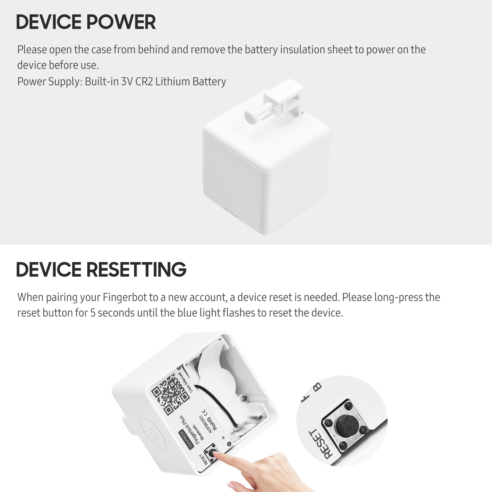 Fingerbot Home Automation Controller with Button APP Control K2Y4