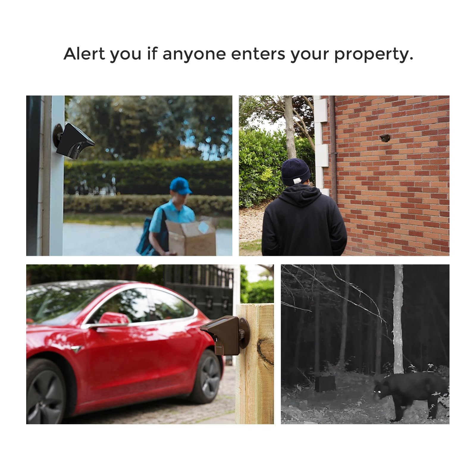 Solar Wireless Driveway Alarm – Long Range Motion Sensor & Detector System
