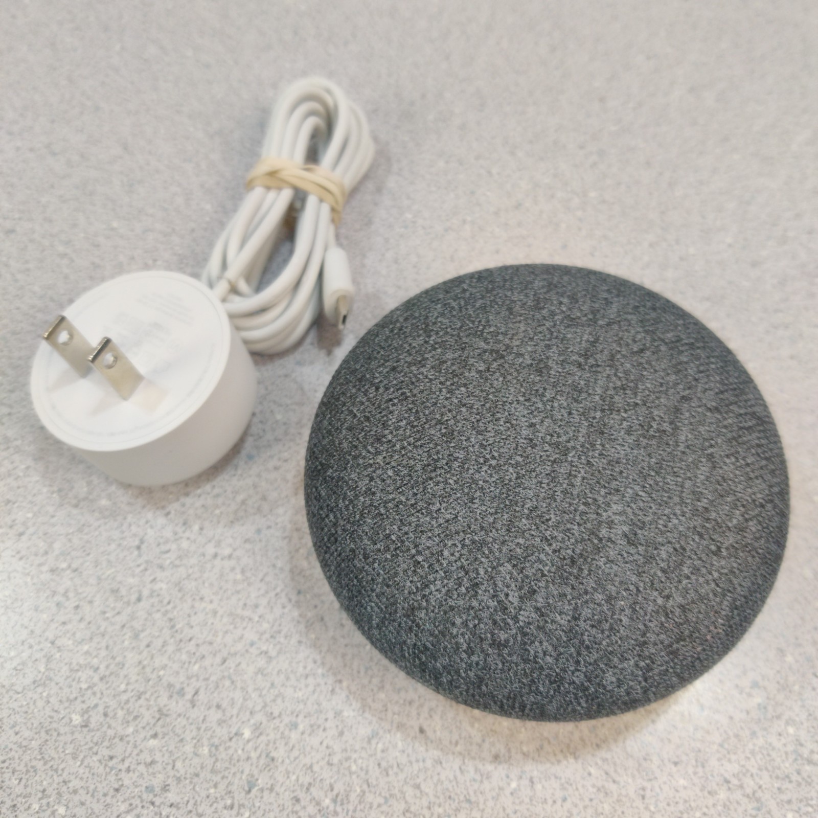 Google H0A Home Mini Smart Assistant 1st Generation – Charcoal Orange GA00216-US