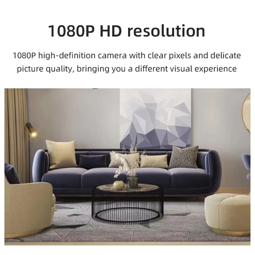 1080P Mini Camera WiFi HD IP Night Vision Camcorder Home Security Video Audio
