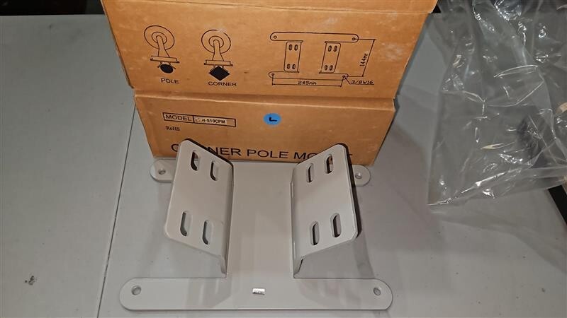 RoHS PIH-510CPM corner pole mount