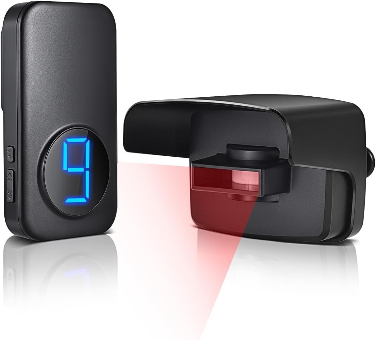 Wireless Driveway Alarm, Outdoor Weatherproof Motion Sensor & Detector with 6…