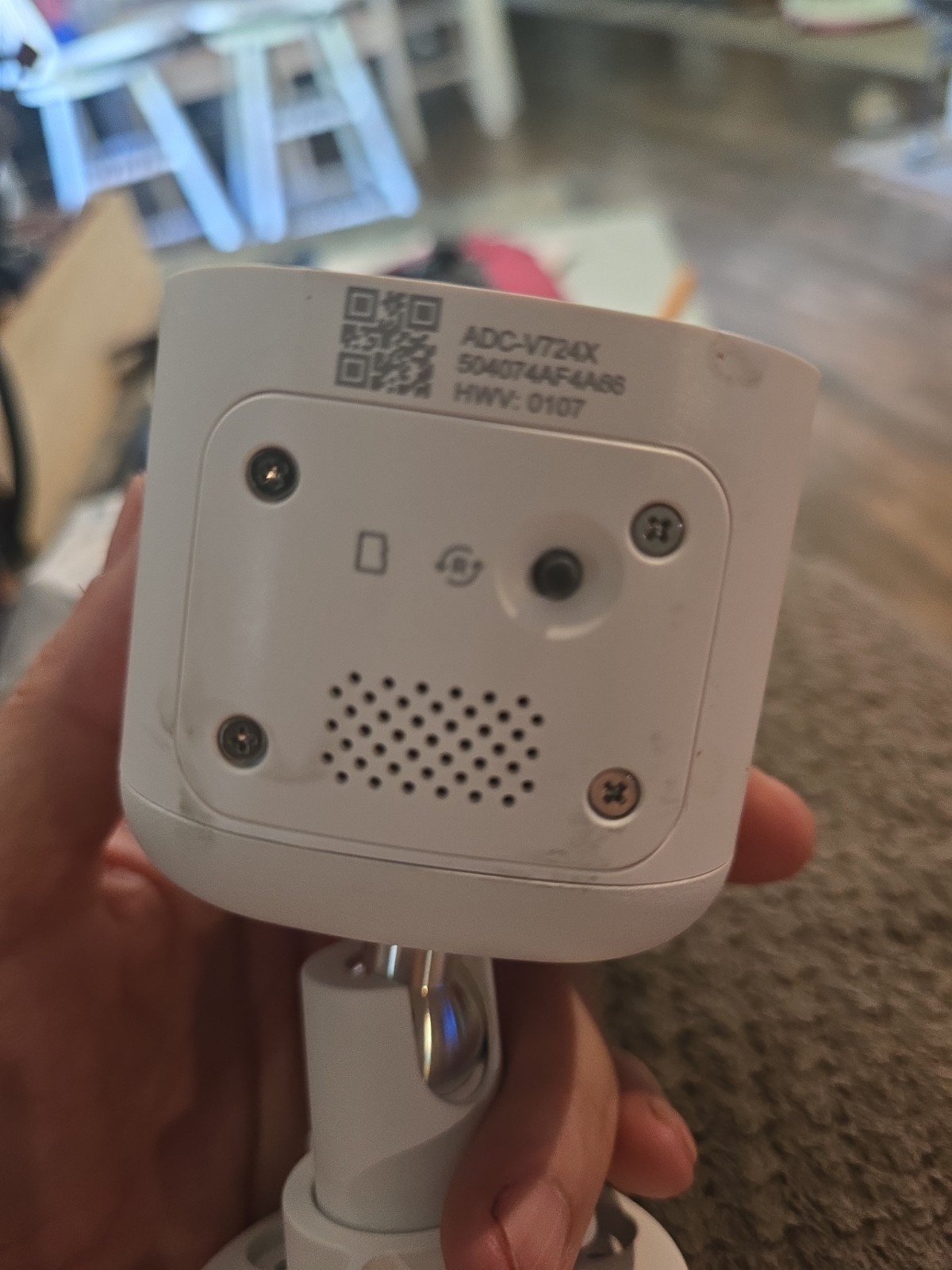 Alarm.com ADC-V724X 1080P HD Outdoor WIFI Camera w/2 Way Audio White (No Box)