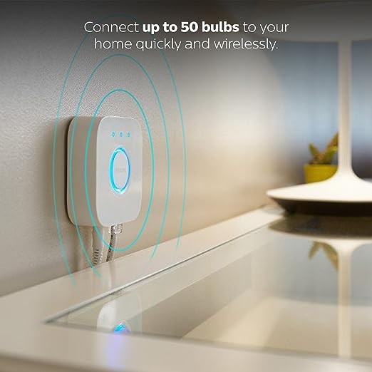 Philips Hue Bridge Unlocks Full Suite Hue Smart Lights 458471 – WHITE