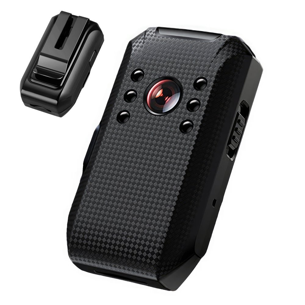 Body Camera HD 1080P Audio Video DVR Night Vision Camcorder w/ Free 32GB SD Card