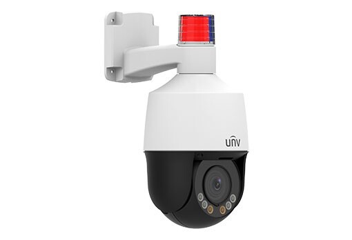UNV Uniview CAMERA 5MP MINI PTZ 2.8mm-12mm ZOOM 4X LIGHTHUNTER Active Deterrence