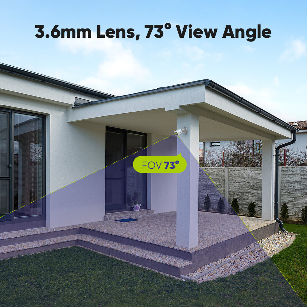 SANNCE 1080P 2MP CCTV Security Camera IR Night for Home Surveillance TVI System