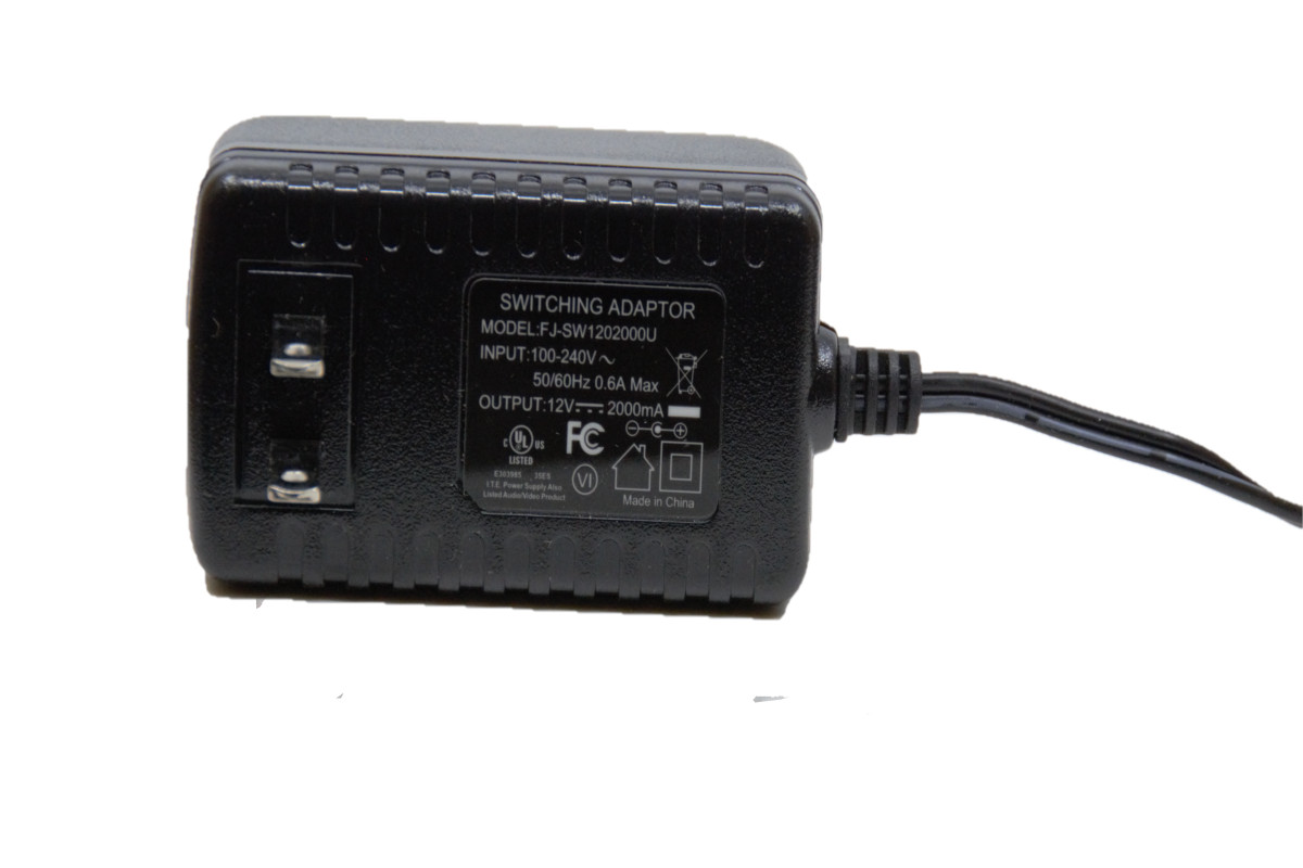 Lorex ACCPWR12V2A 12V 2A AC Power Supply Adapter for 4CH and 8CH DVRs(OPENBOX)
