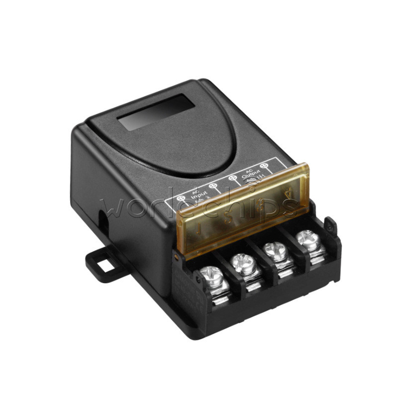 AC90-264V 220V 30A 433MHz Relay 1CH Wireless Remote Control Switch +Transmitter