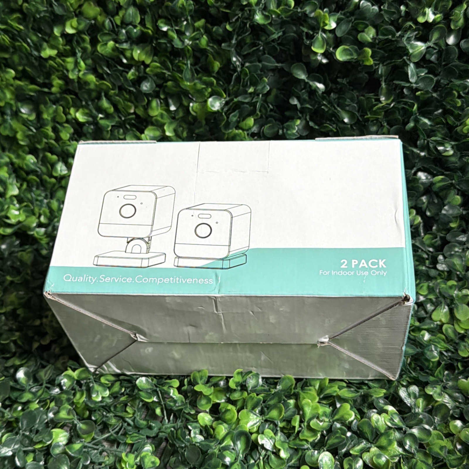 Smart HD Camera 2 Pack for Indoor Use Only -App Controlled, Plug In