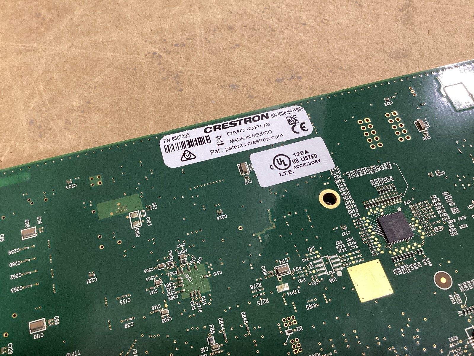 Crestron DMC-CPU3 CPU Card for Crestron Digital Media Switchers