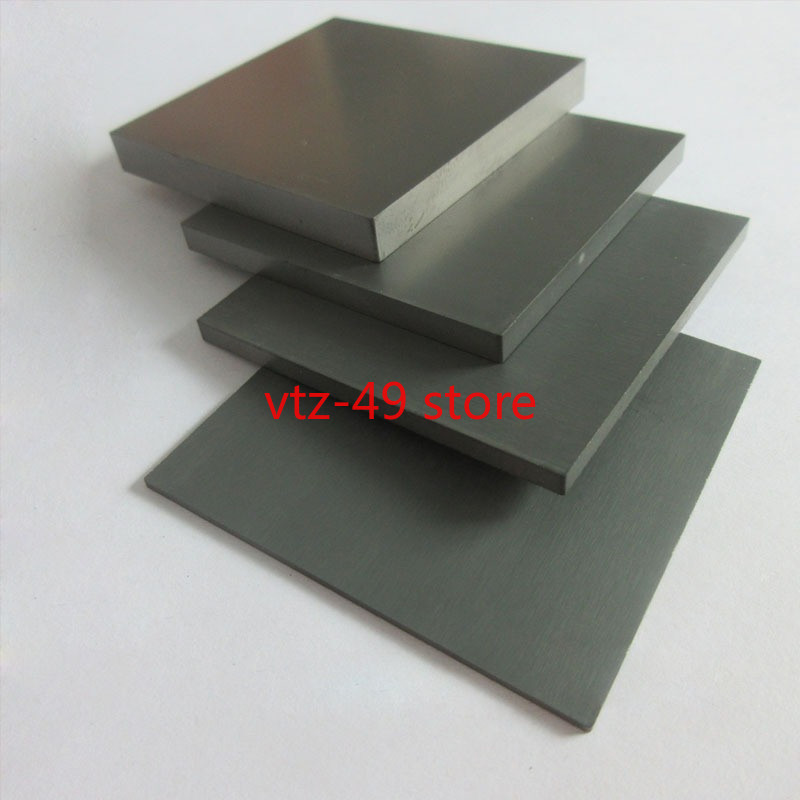 Silicon Carbide Ceramic Chip Ceramic Chip 50*50*1/2/3/4/5/10 High Temperature
