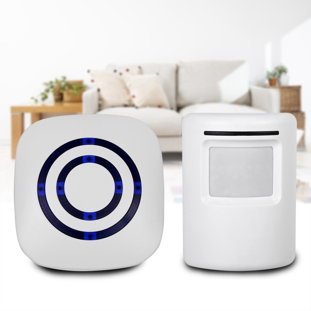 Driveway Garage Motion Sensor Wireless Alert Secure System Alarm US