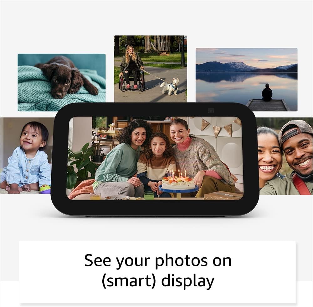 ✅ Amazon Echo Show 5 – 3rd Gen Alexa 5.5″ Display 2x The Bass & Clearer Charcoal