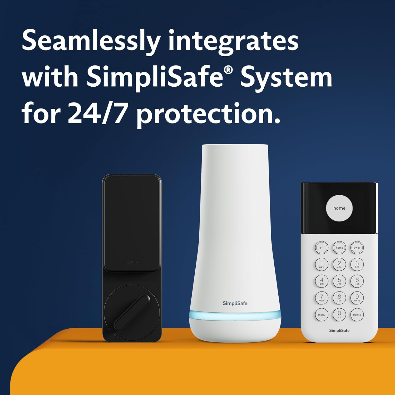 Smart Lock Series 2 (Black) for the Gen 3 Home Security System