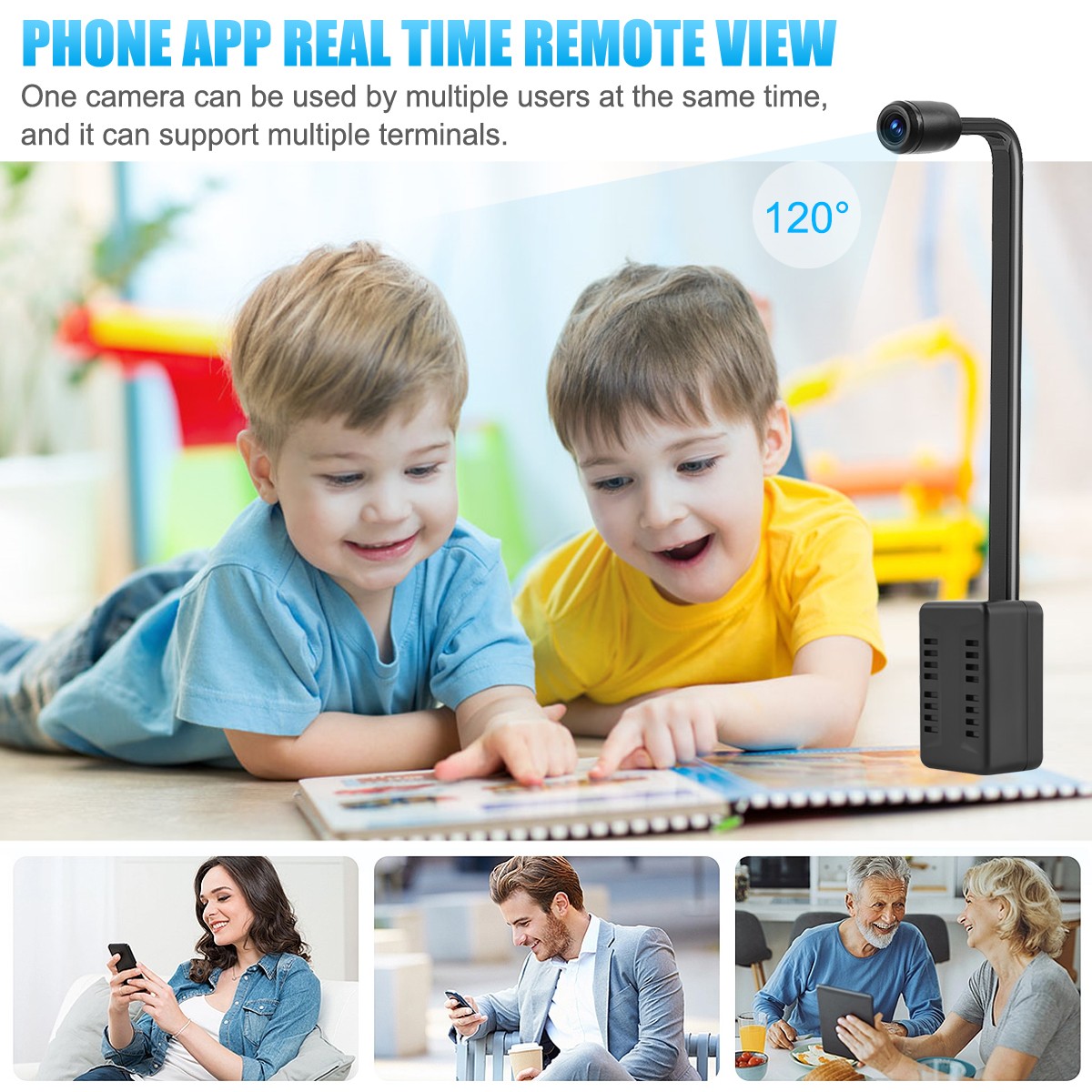 HD 1080P Wireless WIFI IP Mini Smallest DIY Buttons Camera -Micro Video Recorder