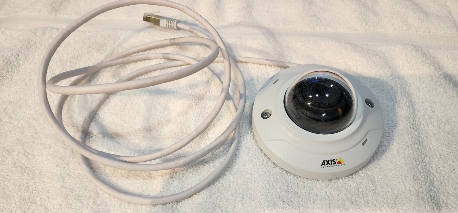 Axis M3004-V PoE IP Security Camera Tested Working Indoor Dome Network Camera