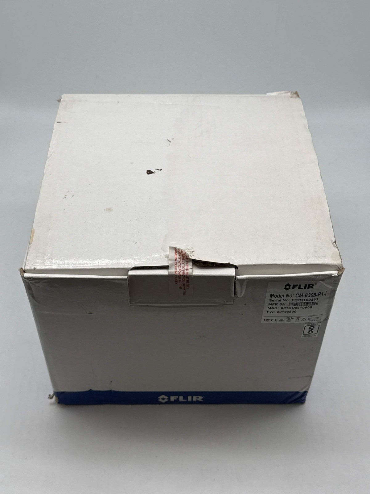 FLIR CM-6308-P1-I Quasar 4x2K HD IP Panoramic Camera – Open Box