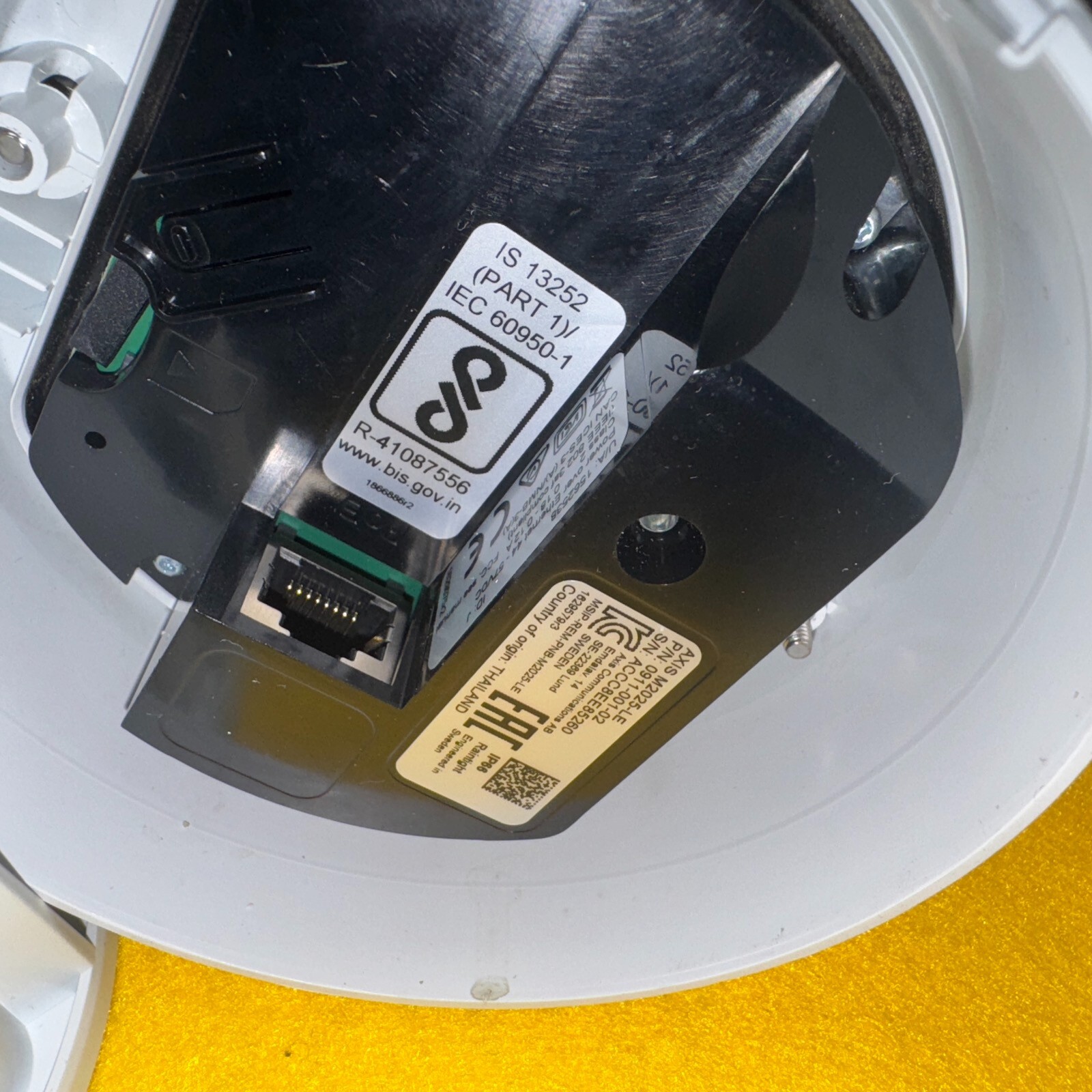 Used AXIS M2025-LE Fixed Network Camera set of 6 Operation confirmed From Japan